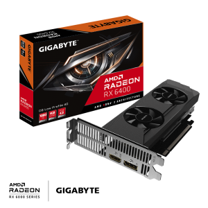Radeon™ RX 6400 D6 LOW PROFILE 4G
